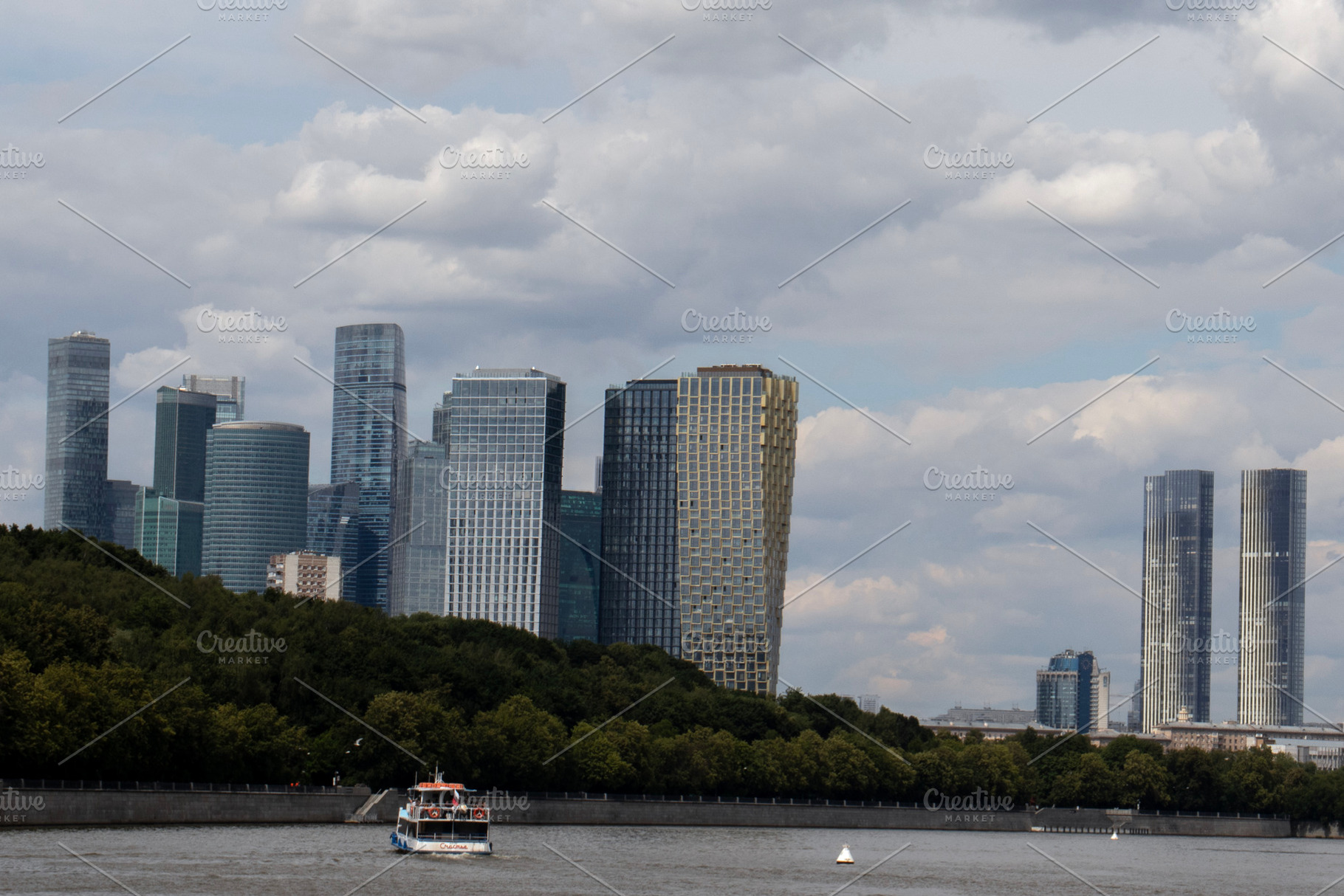 A view of the cityscape the Moscow, an Architecture Photo by Schreibikus