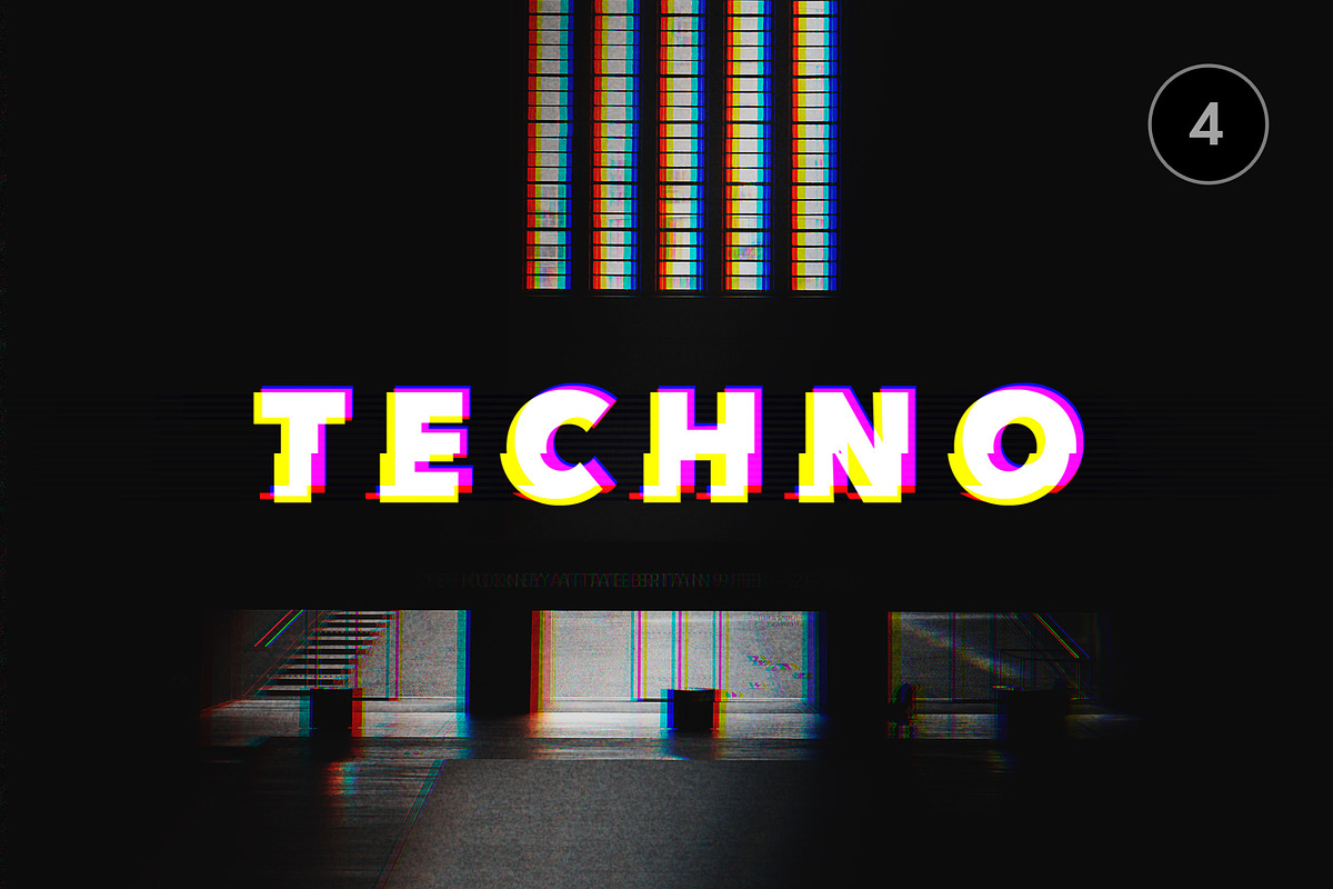 Glitch Text Effects Collection preview 6