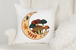 Moon Mushroom Sublimation