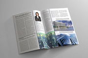 Newsletter Template 12 Pages, a Magazine Template by GreenDesign (Thumbnail 4 of 5)