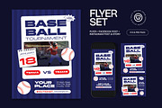 Baseball Tournament Flyer, a Flyer Template by graphicook (Thumbnail 1 of 3)