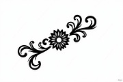 Elegant flower decorative design, an Illustration by Amazin_art (Thumbnail 11 of 21)