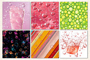 Soda Bubbles Seamless Patterns, a Pattern Graphic by Libby Wishes (Thumbnail 2 of 5)