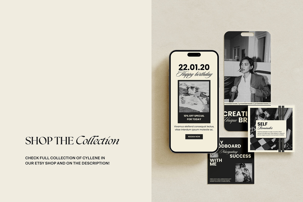 Cyllene | Showit Sales Page Template, a Landing Page Template by Lavinia Visuals (Photo 9 of 9)