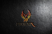 Colorful Phoenix Bird Logo Template, a Branding & Logo Template by Raj Shop (Thumbnail 1 of 6)