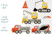 Kids Construction Seamless Patterns, a Pattern Graphic by Oksana Dovhopol Art (Thumbnail 15 of 15)