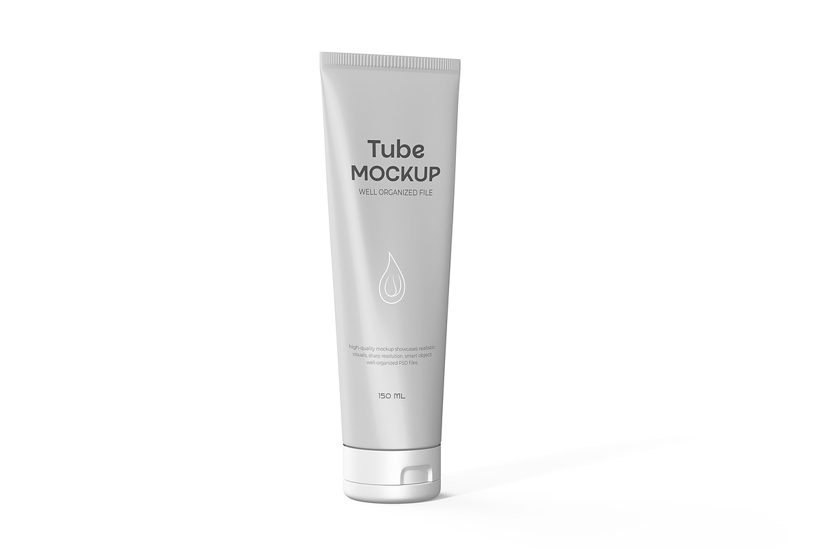 Cosmetic Cream Tube Mockup, a Product Mockup by graphypix (Photo 4 of 4)