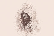Photo To Sketch Photoshop Action, an Action Add-On by Studio Retouch (Thumbnail 2 of 11)