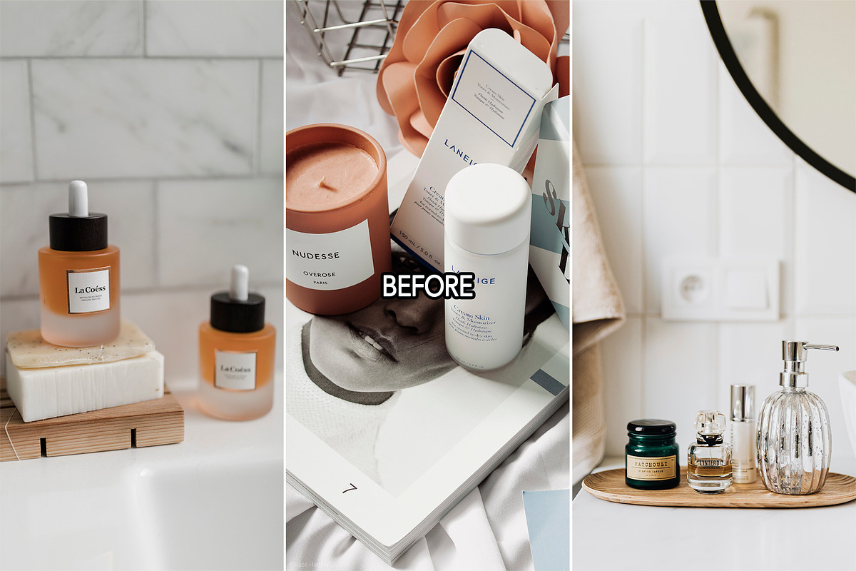 12 White Clean Lightroom presets, a Preset Add-On by Presets by Yevhen (Photo 2 of 10)