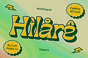 Caplosy 3D, a Sans Serif Font by Craft Supply Co. (Thumbnail 5 of 8)