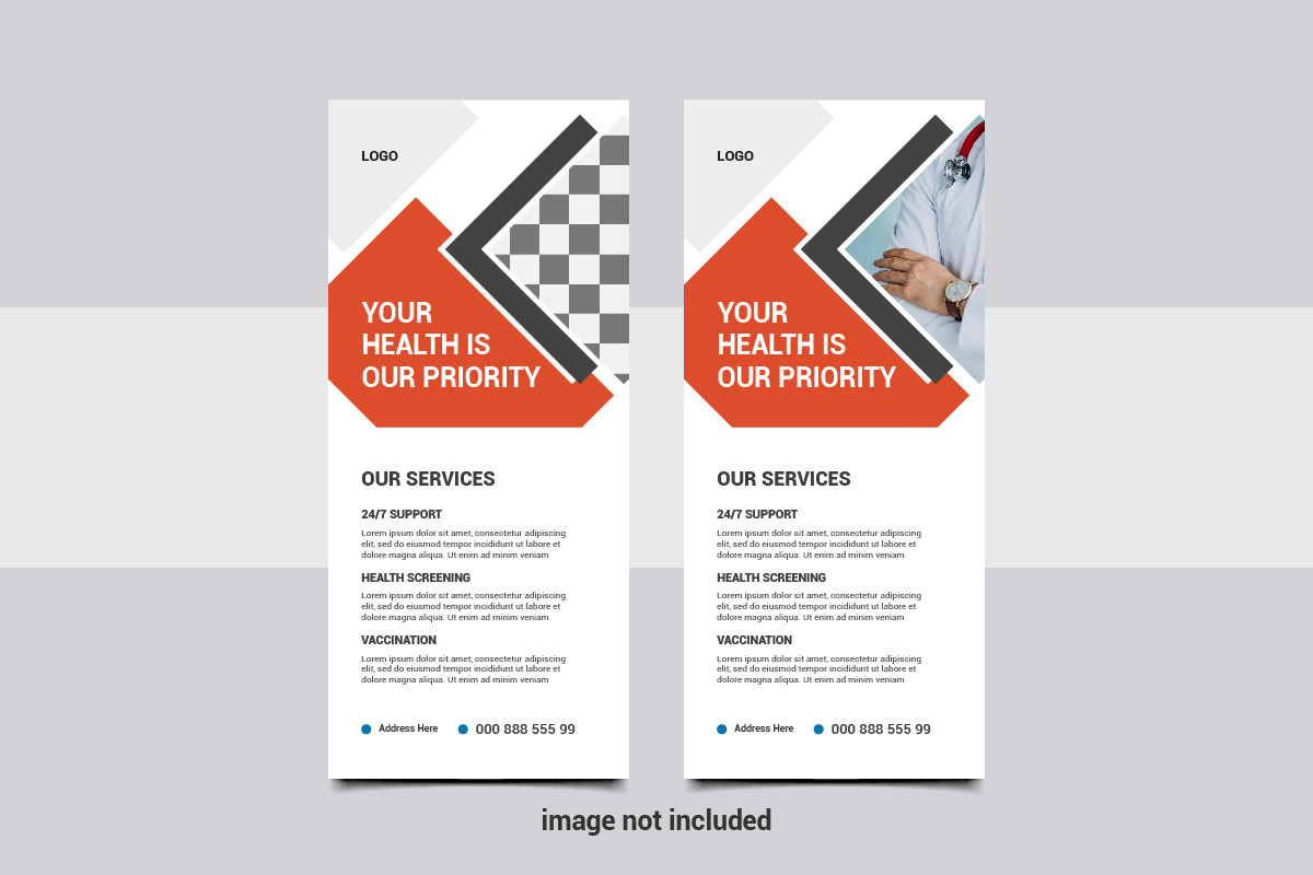 Medical Roll Up Banner, a Flyer Template by Limino™ Studio (Photo 3 of 3)