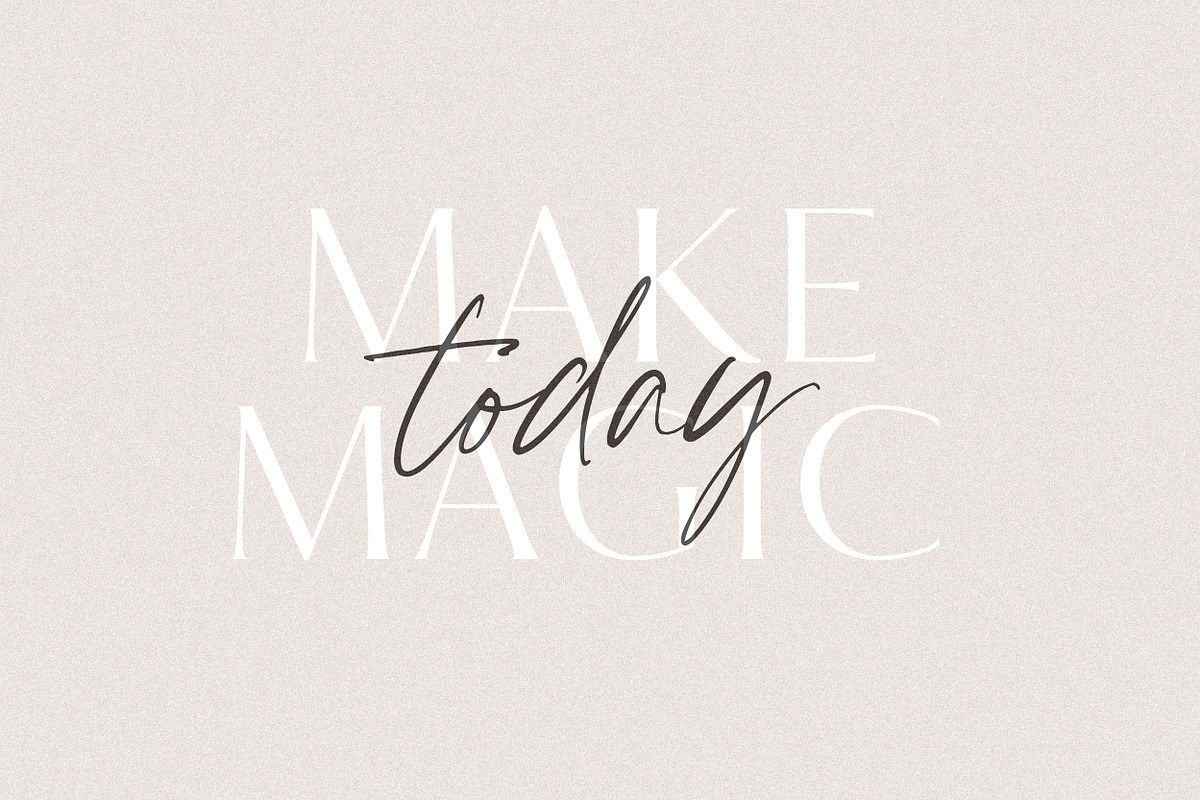 Joules et Jacques Font Duo, a Handwritten Font by Nicky Laatz (Photo 11 of 20)