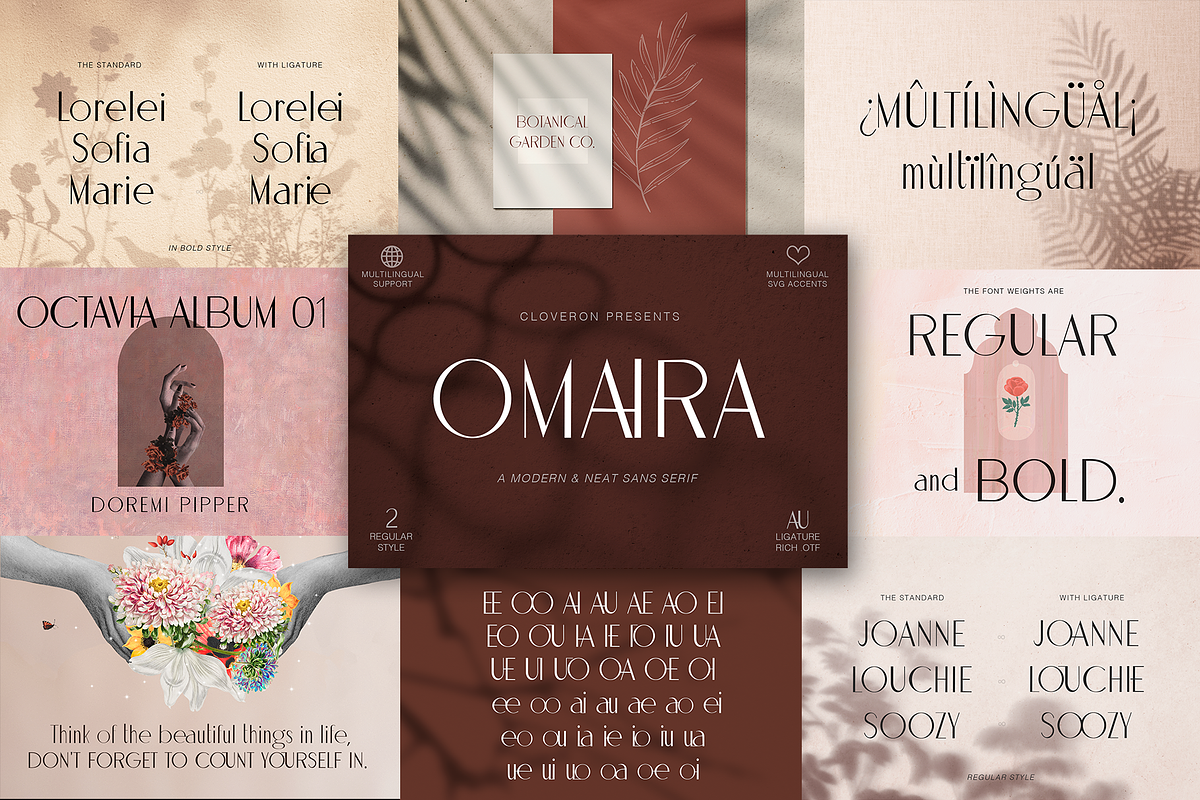 Modern Font Bundle SALE by Cloverons, a Sans Serif Font by Cloverons (Photo 9 of 11)