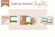 SALE! Boho Slide Deck Templates, a Presentation Template by Marketing Templates Co. (Thumbnail 12 of 15)