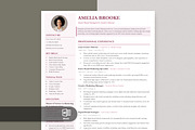 Professional Resume Template, a Resume Template by Anjum Ilyas (Thumbnail 1 of 7)