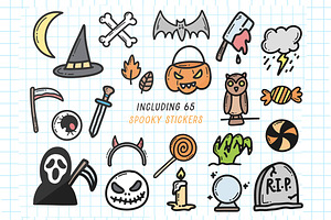 The Halloween Sticker Pack