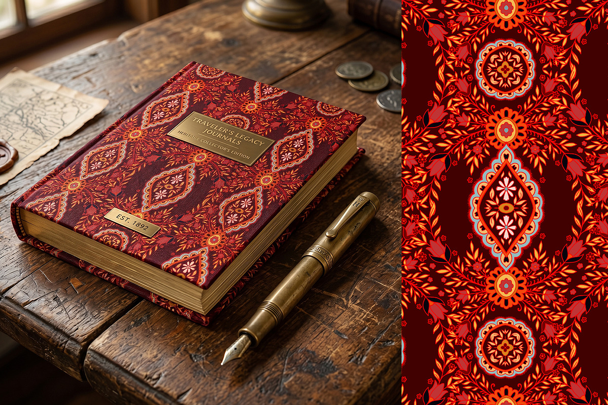 Vintage Boho & Folk Patterns, a Pattern Graphic by Sonulkaster (Photo 6 of 12)