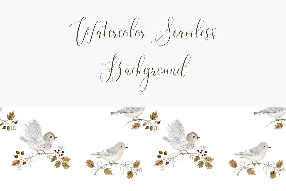 Seamless Cute Birds Pattern, a Pattern Graphic by Pati Charm Studio (Photo 3 of 6)