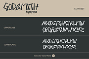 Godsmith Typeface, a Font by Marco Zenki (Thumbnail 6 of 6)