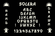 Solera | Handdrawn Typeface, a Handwritten Font by Goodwheel Studio (Thumbnail 6 of 7)