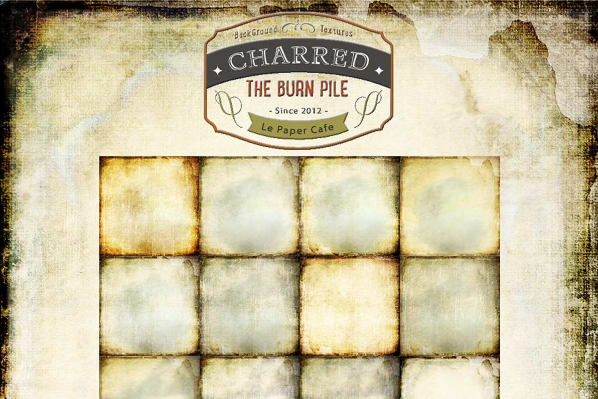 Grungy Burned Background Textures