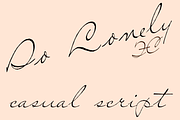 So Lonely FC, a Handwritten Font by Intellecta Design (Thumbnail 1 of 5)