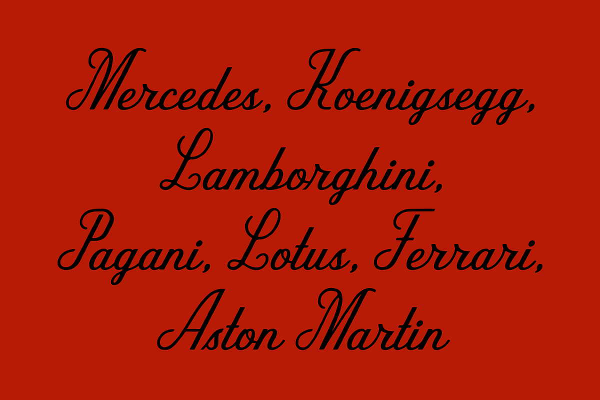 Karamello, a Script Font by SAMPLE (Photo 2 of 5)