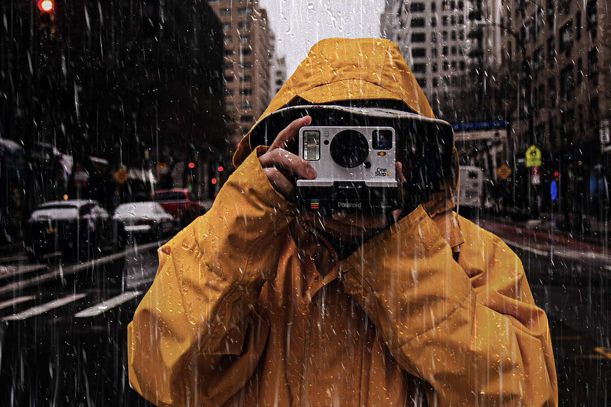 Pouring Rain Photo Overlays, a Texture Graphic by Photohacklovers (Photo 5 of 9)