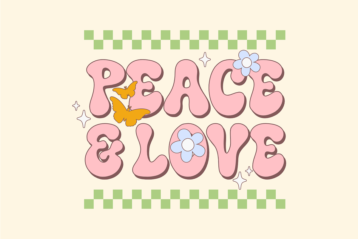 Retro Wild - Groovy Font, a Handwritten Font by Keithzo (Photo 5 of 7)