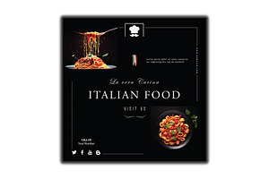 Pasta Salad Flyer Design, a Flyer Template by YUDesignStore