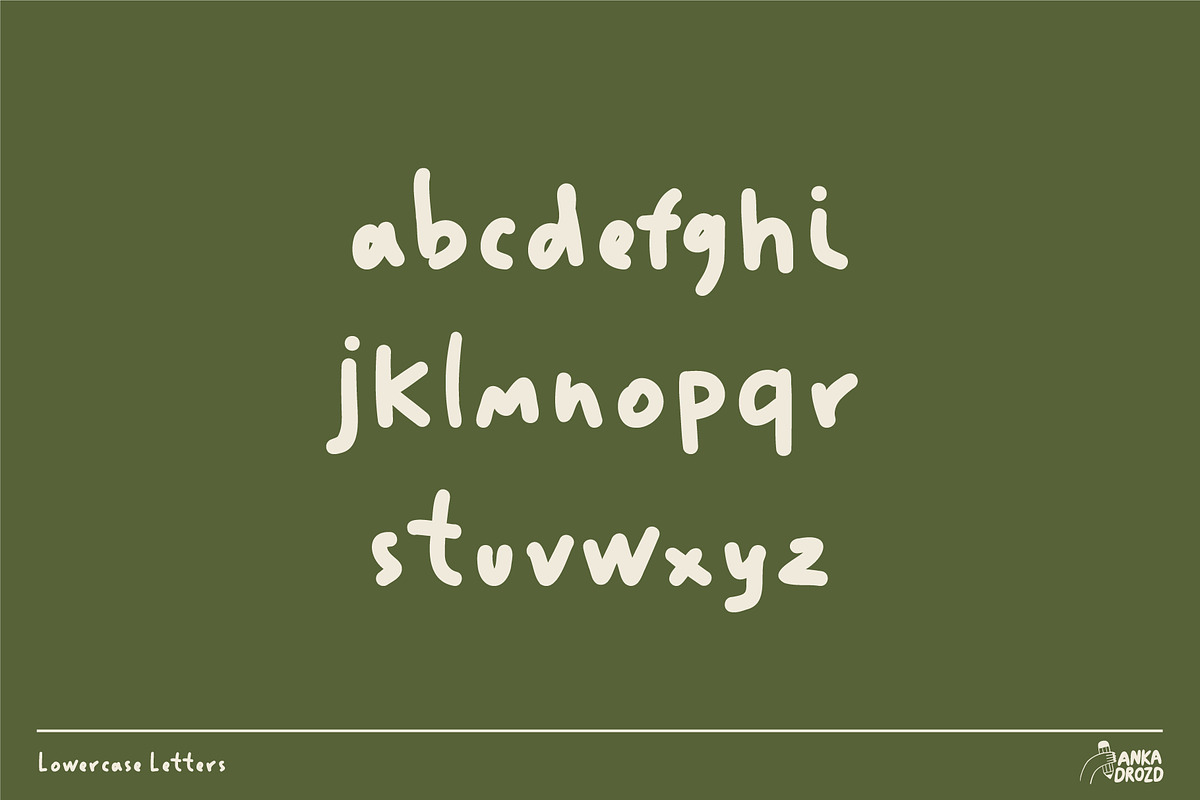 Farmers Market, a Handwritten Font by AnkaDrozd (Photo 7 of 10)