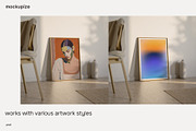 5x7 Leaning Frame Mockup Living, a Household Mockup by mockupize (Thumbnail 7 of 7)