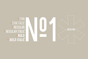 AQUILONE font, a Sans Serif Font by Magdalena Boffito (Thumbnail 5 of 5)