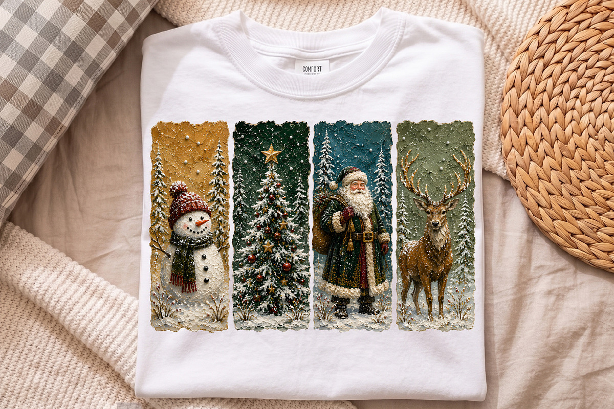 Christmas Scene Png, Snowman Santa, an Object Illustration by Libby Wishes (Photo 1 of 3)