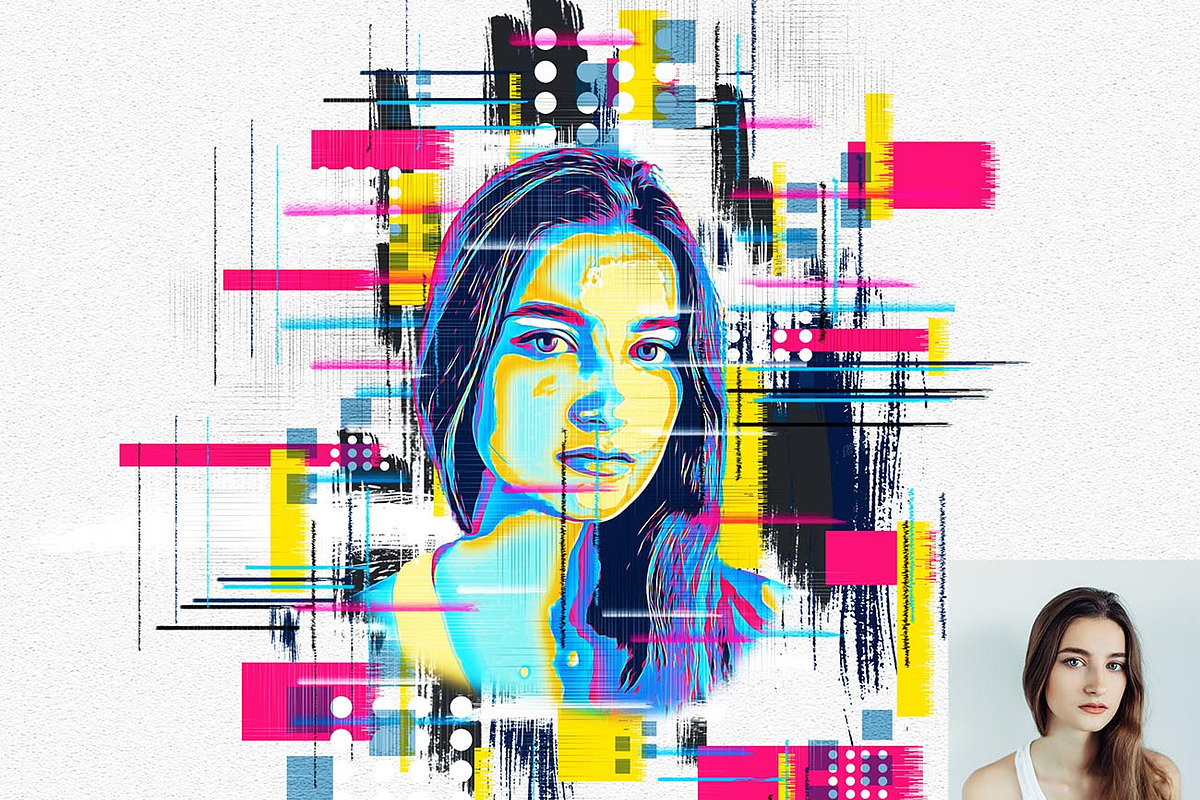 Stripe Art Photoshop Action, an Action Add-On by Studio Retouch (Photo 9 of 10)