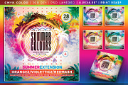 Summer Square Flyers Bundle 1, a Flyer Template by angelicafx (Thumbnail 4 of 5)