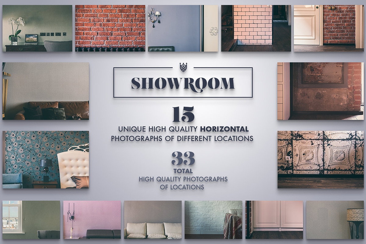 Showroom - Frames Mockups, a Product Mockup by Madebyvadim (Photo 5 of 10)