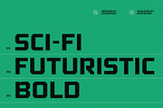 Sci-Fier Code, a Sans Serif Font by graphicook (Thumbnail 2 of 10)