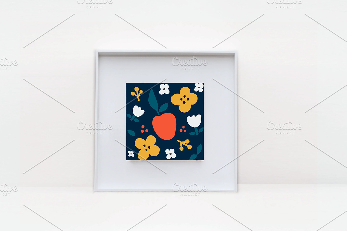 Floral Patterns Set, a Decorative Illustration by DikayaMiau (Photo 4 of 8)