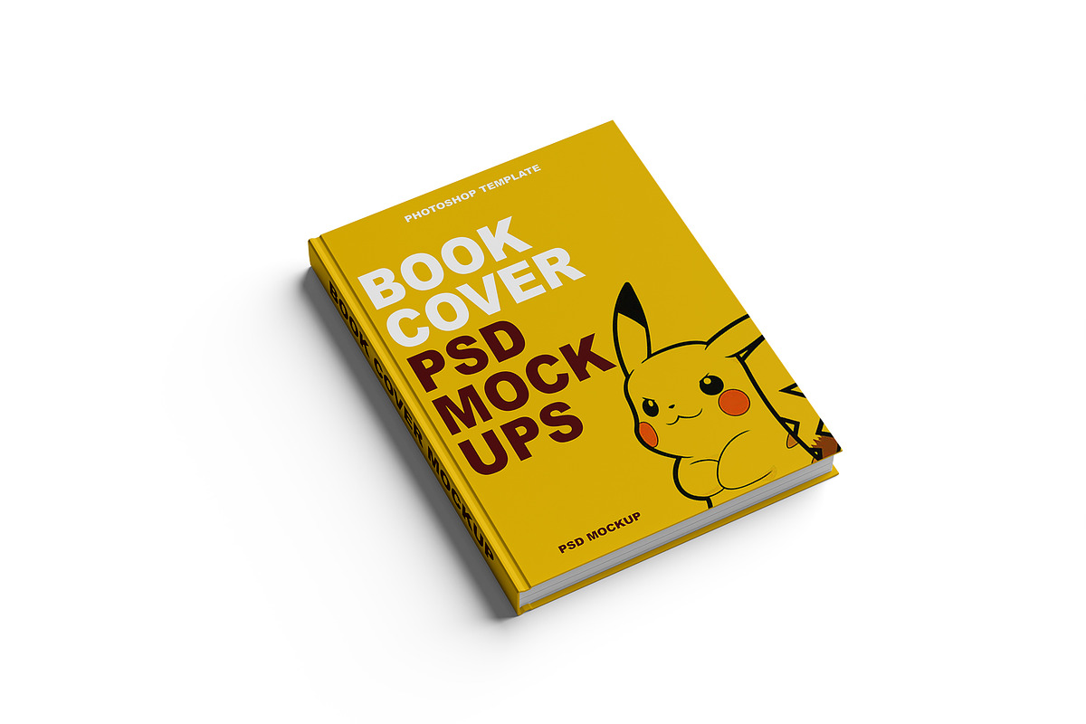 Book Cover Mockup, a Books & Magazine Mockup by mockupbuys (Photo 8 of 8)