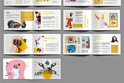 Art Exhibition Magazine Book, a Magazine Template by MightyDesign (Thumbnail 3 of 6)