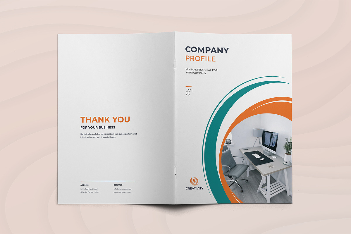 Company Profile, a Brochure Template by DesignDevisers (Photo 7 of 10)