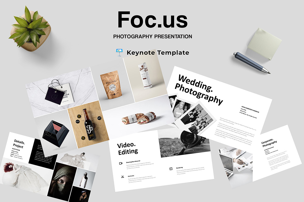 Focus - Keynote Template, a Presentation Template by Incools Stokie (Photo 9 of 10)