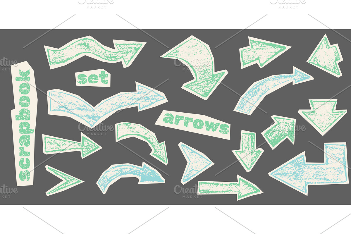 Playful doodle collection with, an Illustration by Zimages