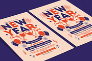 New Year Party Night, a Flyer Template by Muhamad Iqbal hidayat (Thumbnail 3 of 4)
