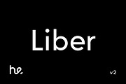 Liber v2, a Sans Serif Font by Hederae Type Foundry (Thumbnail 1 of 10)