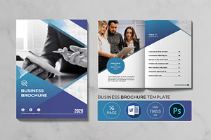 Company Profile Brochure, a Brochure Template by retrographix