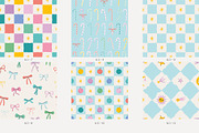 WINTER'S GALLOP. Seamless patterns, a Pattern Graphic by annartdreams (Thumbnail 7 of 10)