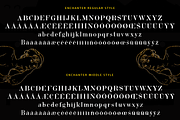 Enchanter Deluxe Modern Art Font, a Serif Font by Cloverons (Thumbnail 7 of 9)