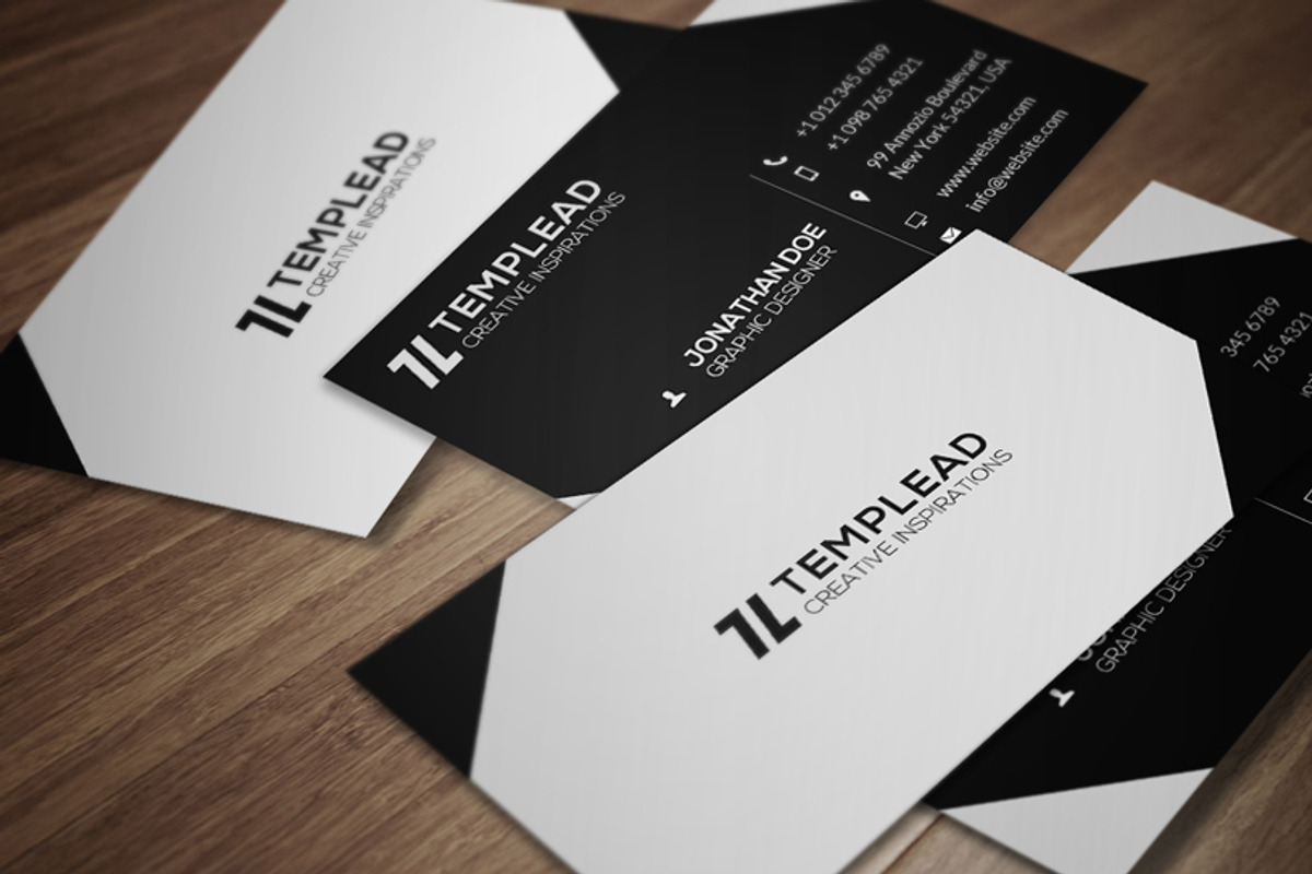 Corporate Business Card CM101, a Business Card Template by annozio (Photo 1 of 4)